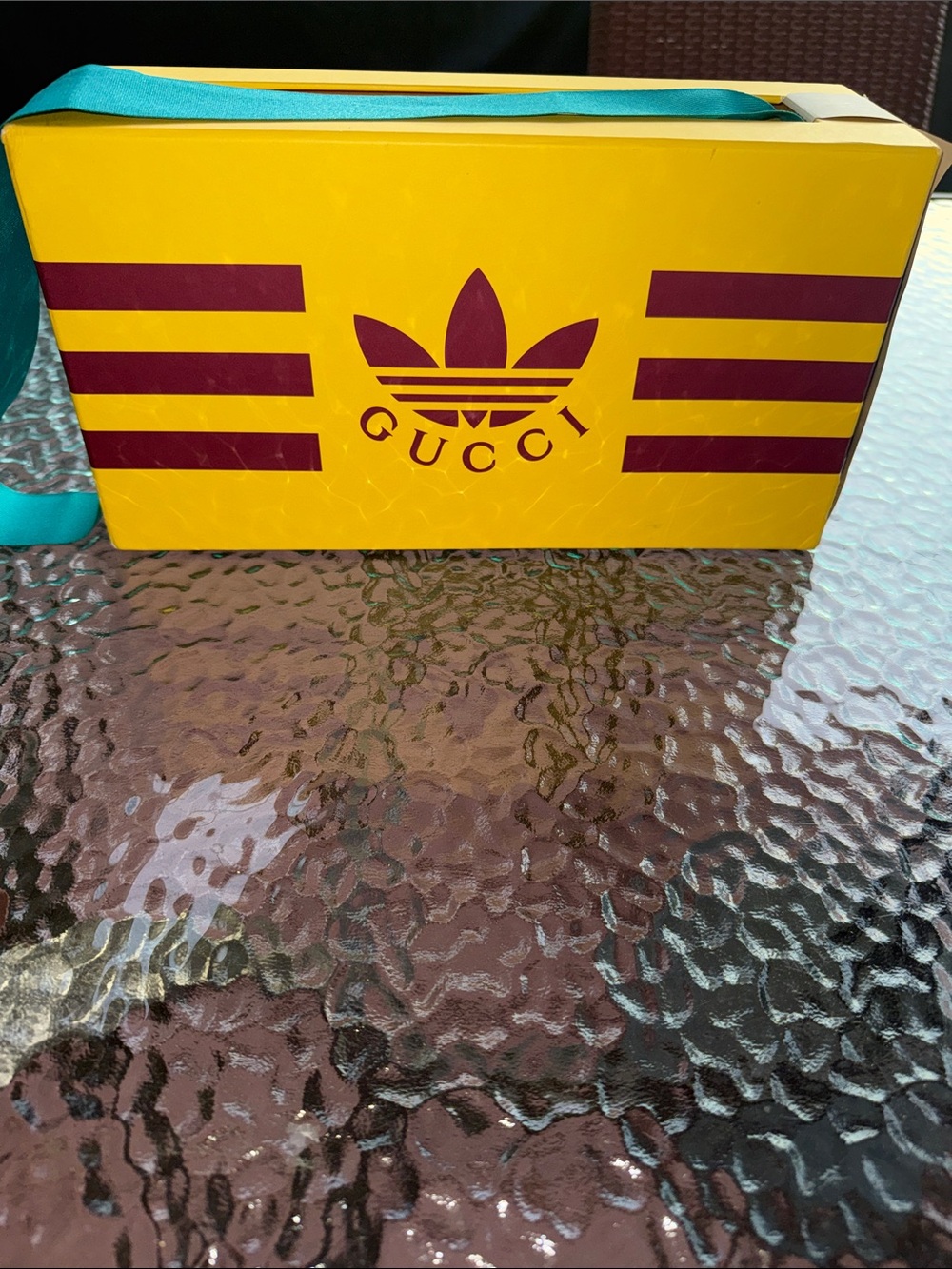 Gucci Cream Leather Slide Mules with Gold Logo Pattern - Picture 16 of 16
